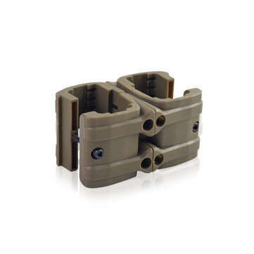 XANES MP7 Magazine Coupler Link Clip Pouch Magazine Mag Coupler Speed Loader Pa... (COLOR.: KHAKI)