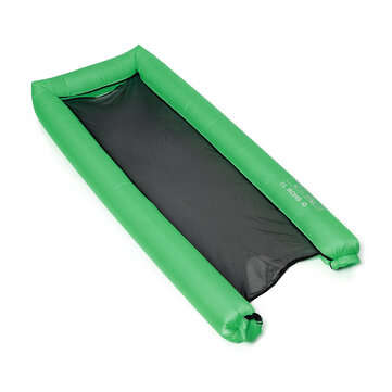 2x0.7M Inflatable Water Hammock Sofa Floating Bed Air Mattresses No Pump Needed Po... (COLOR: GREEN)