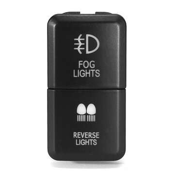 LED Light Push Switch Bar Driving Fog Light Switch For Toyota Cruiser Prado Hilux Lan... (TYPE: K10)