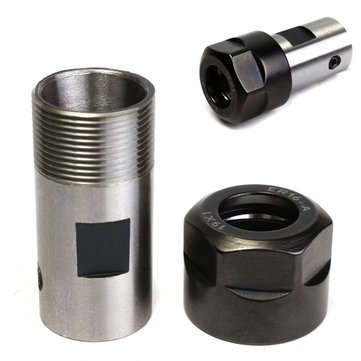 ER16 Collet Chuck Holder Motor Shaft Extension Rod Inner Hole 8mm