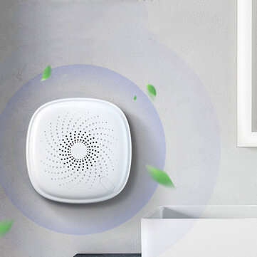 AUGIENB Mini Air Purifier Portable Ozone Generator Odor Eliminator 150m3/h For Toi... (PLUG: EUPLUG)