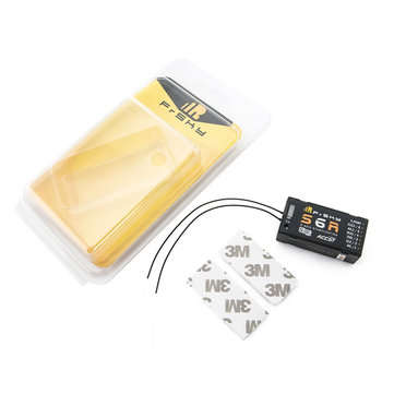 FrSky S6R 2.4G 6CH ACCST Receiver With 3-Axis Stabilization And Smart Port Telemetry for RC Airplane