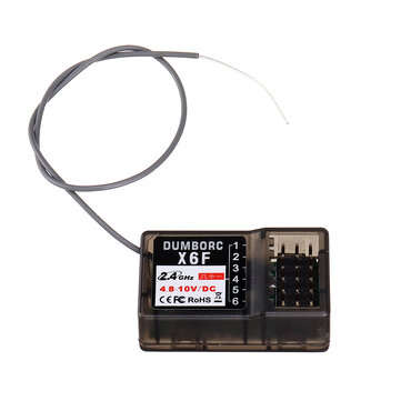 DumboRC X6F 2.4G 6CH Receiver without Gyro Compatible X4 X5 X6 RC Transmitter Remote Controller