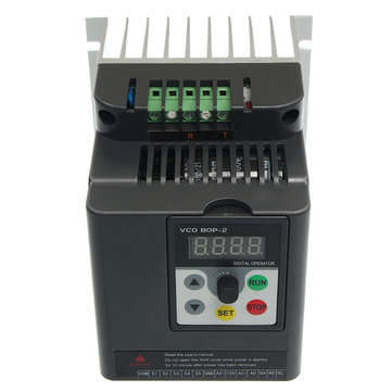 2.2KW 220V Single To 3 Phase Variable Frequency Converter Motor Speed Drive Inverter