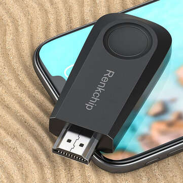 Renkchip E10 Smart Wireless Display Receiver Wireless Pusher 1080P WiFi Same Screen Device HD Push T