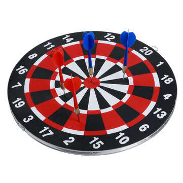 12 Inch Dart Game Wall Dart Two-sided Printing Indoor Outdoor Entertainment Games For Adults