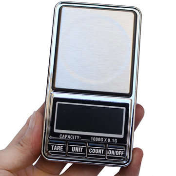 Bang good 1000g 0.1g USB Digital Pocket Charging Scale Jewelry Scale Balance Weighing Scale g/oz/ozt