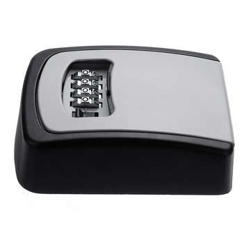 4 Digit Wall-mounted Curved Key Card Password Box