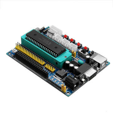 DC 12V PIC16F877A PIC Minimum System Development Board Emulator JTAG ICSP Program Minimum System Mic