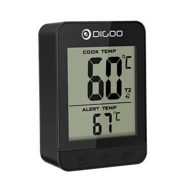 Digoo DG-FT2203 Smart Bluetoorh LED & LCD Display BBQ Kitchen Cooking Thermometer With Double Stainl