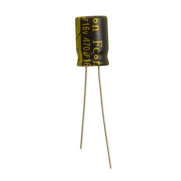 470uF 16V 105C Radial Electrolytic Capacitor Component 8 x 11 mm