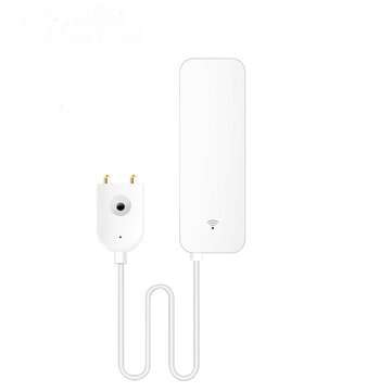 W06 Tuya Smart WiFi 2.4GHz Remote Water Immersion Sensor Alarm Water Leakage Monit... (COLOR: WHITE)