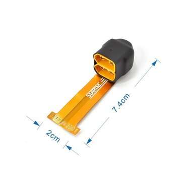 STARTRC Battery Power Out Extended Connector Adapter with LED Colorful Light Set for DJI Mavic Air 2