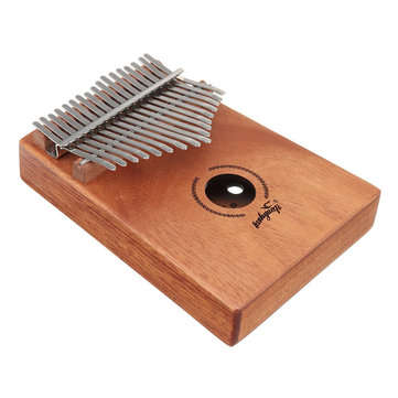 17 Keys Kalimbas African Solid Mahogany Wood Thumb Piano Finger Percussion Musical Gifts