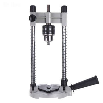 45-90 Degree Angle Drill Guide Attachment with Chuck Drill Holder Stand Drilling Guide for Electric
