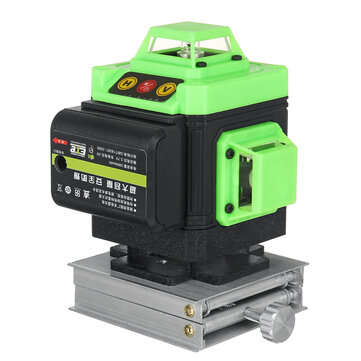16 Lines 4D Green Light Laser Level Self Leveling 360 Horizontal And Vertical Level Measure Tool