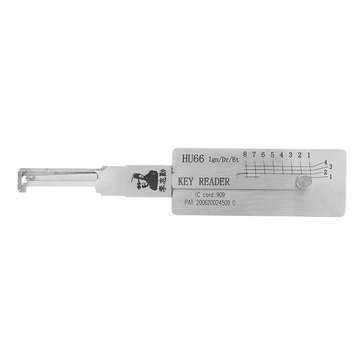 DANIU HU66 3 in 1 Car Door Lock Pick Decoder Unlock Tool Locksmith Tools