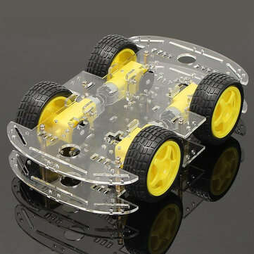 Geekcreit 4WD Smart Robot Car Chassis Kit With Strong Magneto Speed Encoder/TT Motor