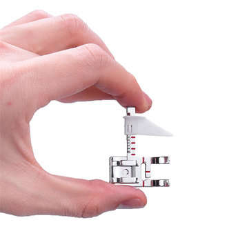 Adjustable Ruler Guide Sewing Machine Presser Foot With IDT System 1/3 Inch 1/4 Inch Sewing