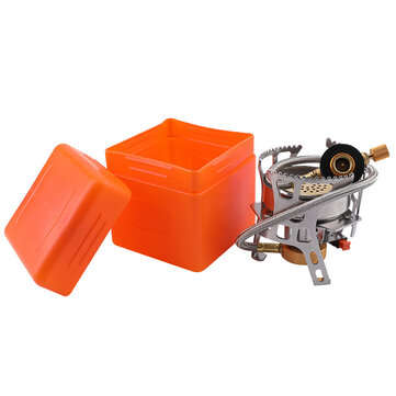 4000W Foldable Mini Gas Burner Portable Camping Stoves Picnic Furnace Outdoor Travel
