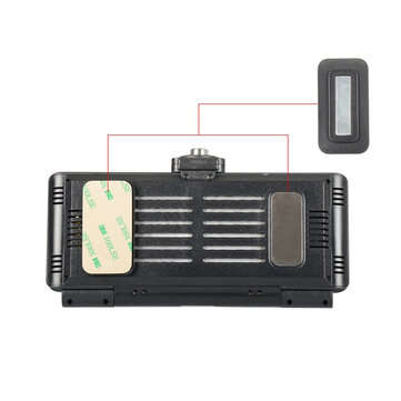 K7 7 Inch 4G Android 8.1 FHD 1080P Full Screen IPS Touch Dashboard 4G Car DVR Dash Cam with RAM2G Du