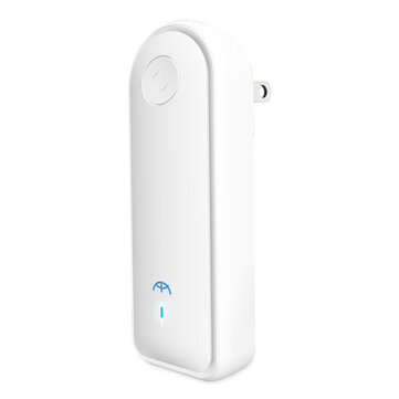 Ultrasonic Anti-Mites Cleaners Physical Sterilization No Radiation Low Noise Butto... (COLOR: WHITE)