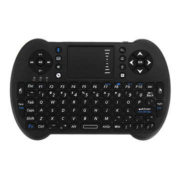 Viboton S-501-BT bluetooth Wireless Touchpad Mini Keyboard Air Mouse Airmouse (COLOR.: BLACK)