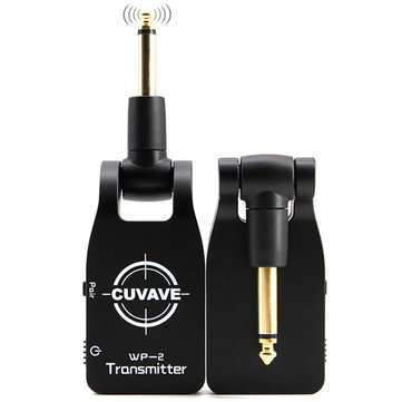 CUVAVE WP-2 Wireless Audio Transmission System Transmitter Receiver with 280 Rotatable 1/4" Plug B
