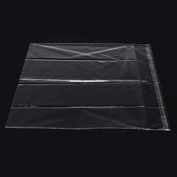 100Pcs 38x28cm Transparent Self Adhesive Seal Plastic OPP Bag Mobile Phone Shell Packaging Bags