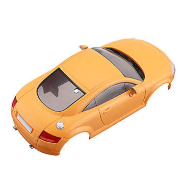 Firelap RC Car Body Shell For 1/28 Das87 Wltoys Mini-Q RC Model Vehicle Yellow