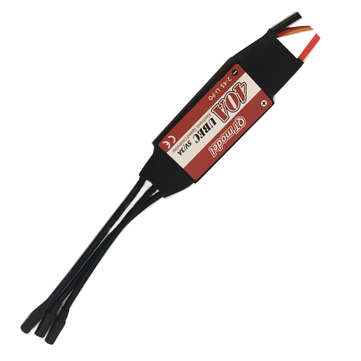 QTModel 40A 2-4S Brushless ESC Electronic Speed Controller With 5V/3A UBEC XT60 Plug For RC Airplane