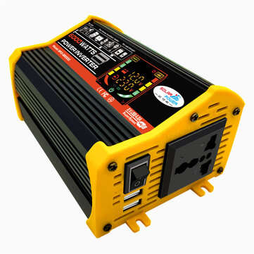 6000W 110V/220V Car Power Inverter Modified Sine Wave Inverter Wit... (VOLTAGE: 220V | COLOR: BLACK)