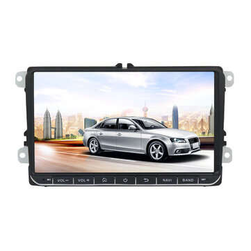 9 Inch 2 DIN for Android 8.1 Car Stereo Quad Core 1+16G Radio Touch Screen GPS bluetooth WIFI for VW