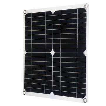 100W Solar Panel Kit 12V 30A DIY Solar System Phone Chargers Portable Solar Cell Outdoor Camping Tra