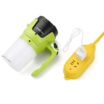 Outdoor Emergency light Strong Camping Light Flashlight USB Rechargeable Patrol Lamp