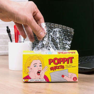 Poppit Sheets Decompression Artifact Bubble Paper Tissue Paper Vent Decompression Toy Bubble Film