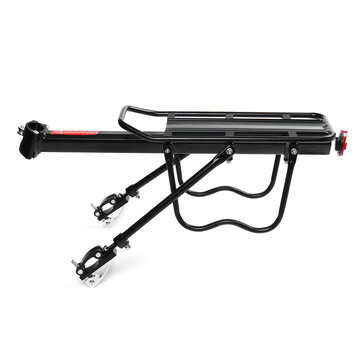 BIKIGHT Bike Rear Rack Aluminum Alloy Bike Luggage Carrier Holder Rear Seat Post Mount Bike Accessor