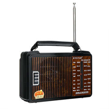 RX-608AC Portable Retro FM AM SW1 SW2 Radio 4 Band Loud Volume Radio Handheld Speaker