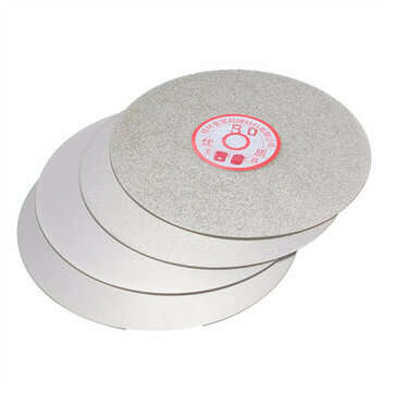 4pcs 6 Inch 600/800/1200/3000 Grit Flat Lap Wheel Lapping Grinding Disc