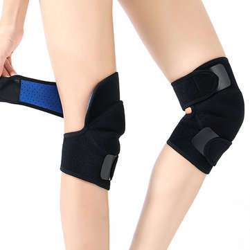 KALOAD 1Pair Tourmaline Self-Heating Knee Pad Far Infrared Magnetic Therapy Spontaneous Heating Pad