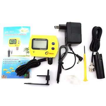 PH-991 Portable PH Meter Aquarium Swimming Pool Acidimeter Analyzer Water Quality pH &Temp Monitor