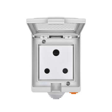 SONOFF S55 Waterproof WIFI Smart Socket Switch UK/AU/US/FR/DE/ZA Multiple Versio... (PLUG: ZAPLUG)