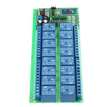 DC 12V 16 Channel bluetooth Relay Board Wireless Remote Control Switch For Android Phones With bluet