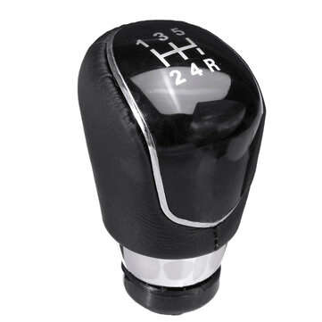 5 Speed Gear Stick Shift Knob For Ford Focus 2 MK2 FL MK3 MK4 MK7 Mondeo Kuga Gala... (COLOR: BLACK)