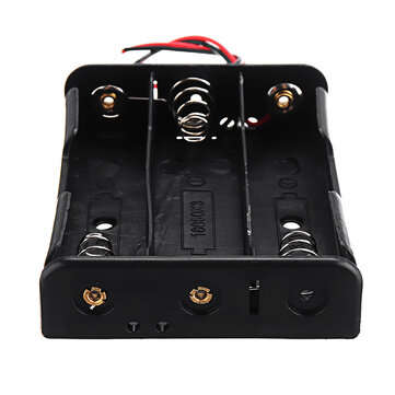 3 Slots 18650 Battery Holder Plastic Case Storage Box for 3*3.7V 18650 Lithium Battery
