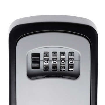 4 Digit Wall-mounted Curved Key Card Password Box