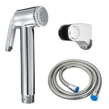 Bidet Douche Toilet Spray Shower Head Hose Diverter Sprayer Kit Hand Nozzle (SET: SET1)