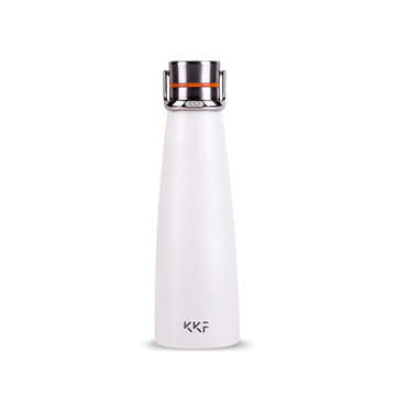 KISSKISSFISH SU-47WS Vacuum Thermos Water Bottle Thermos Cup Portable Water Bottles (COLOR.: WHITE)