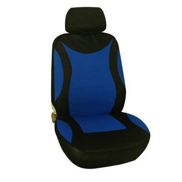 Universal Car Auto Seat Cushion Headrest Cover Protective Seat Fibre 6 Colours (COLOR.: BLUE)