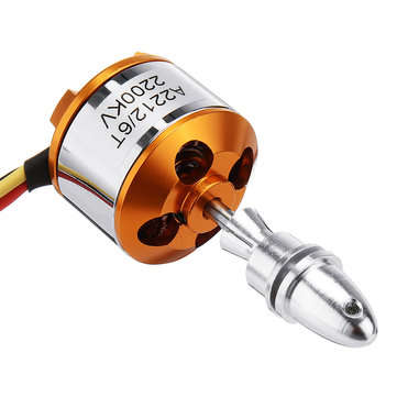 A2212 KV2200 Brushless Motor 2-3S With Banana Plug Spare Part For X-UAV Sky Surfer X8 1400mm FPV RC